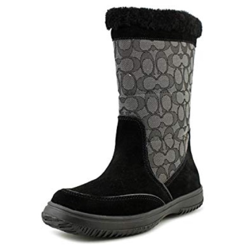 Coach sherman sig suede